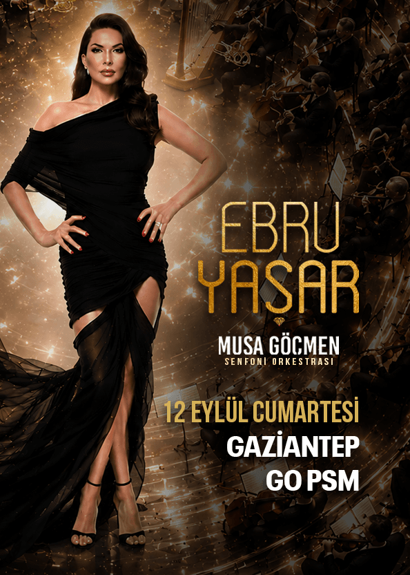 Ebru Yaşar Senfoni Orkestrası etkinlik afişi