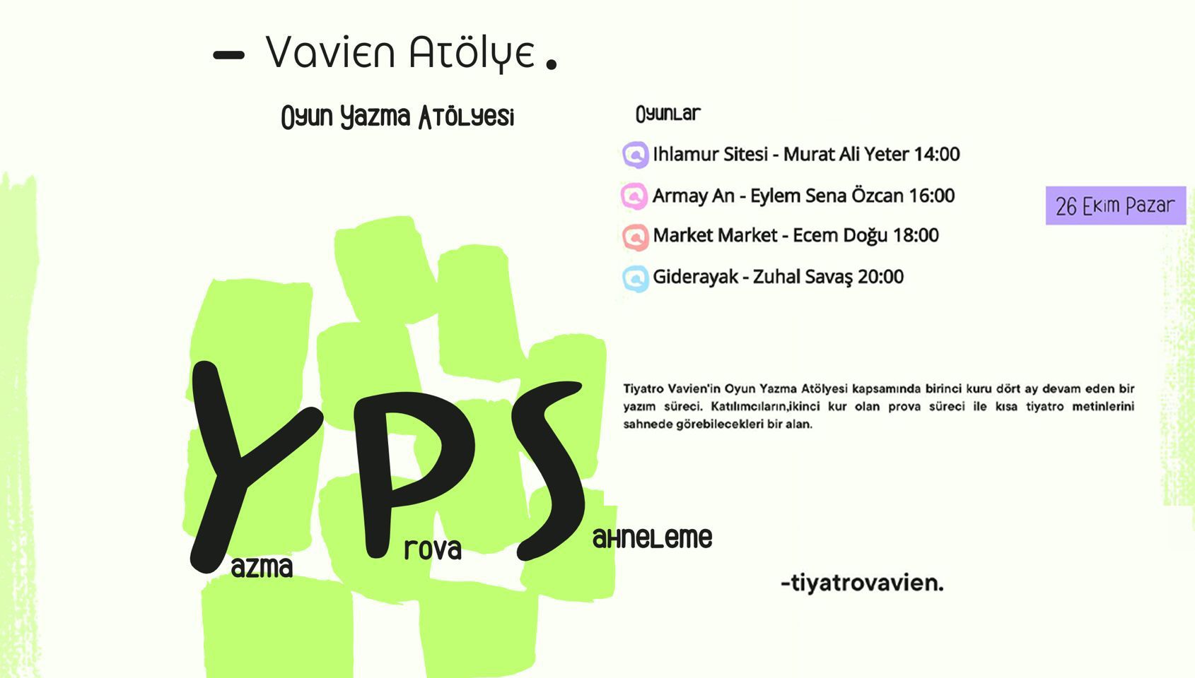 Vavien Atölye - Ihlamur Sitesi