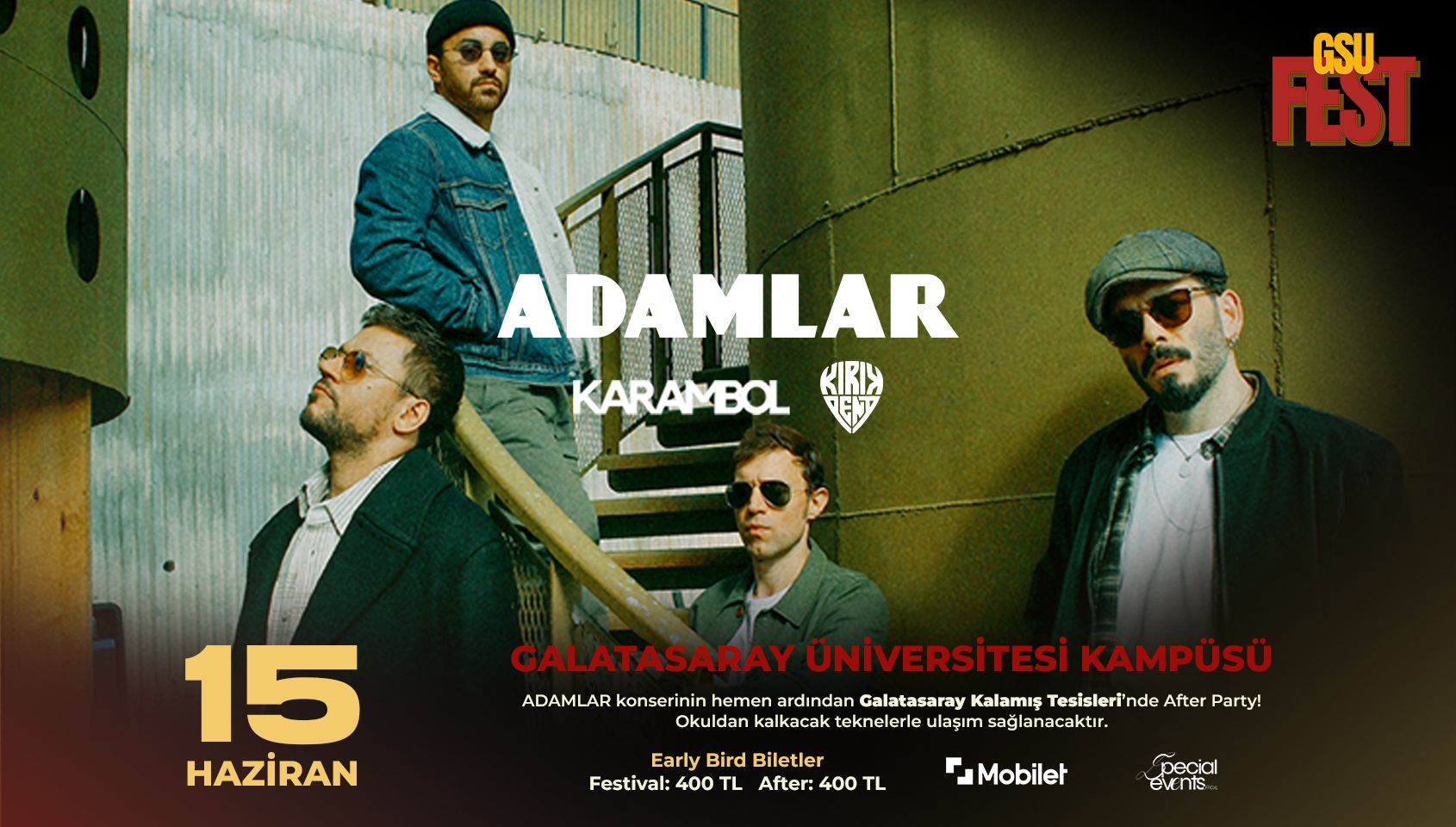 GSU FEST - Galatasaray Üniversitesi - İstanbul