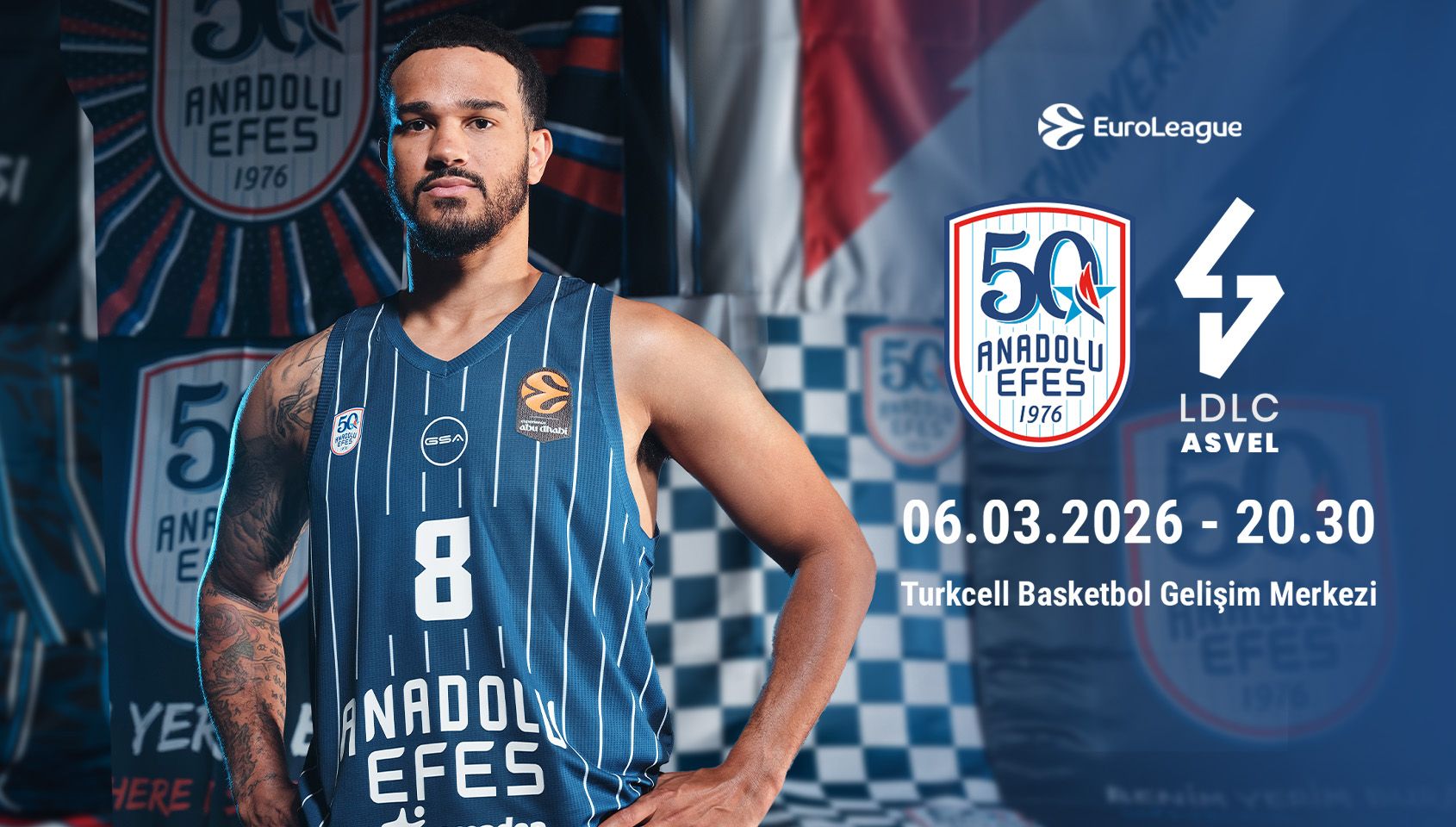 Anadolu Efes - LDLC ASVEL Villeurbanne