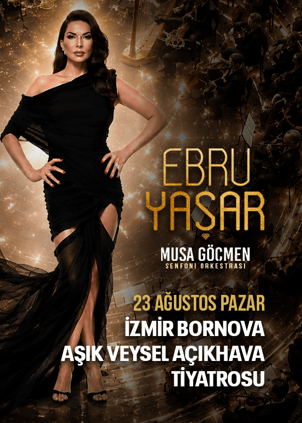 Ebru Yaşar Senfoni Orkestrası etkinlik afişi