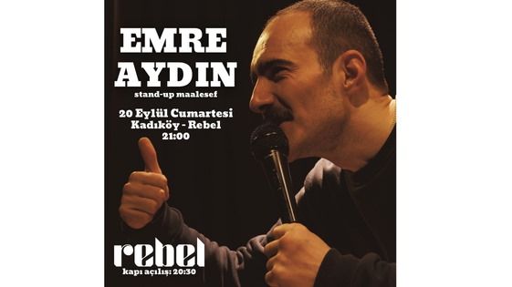 Emre Aydın 'stand-up maalesef' Tek Kişilik Gösteri