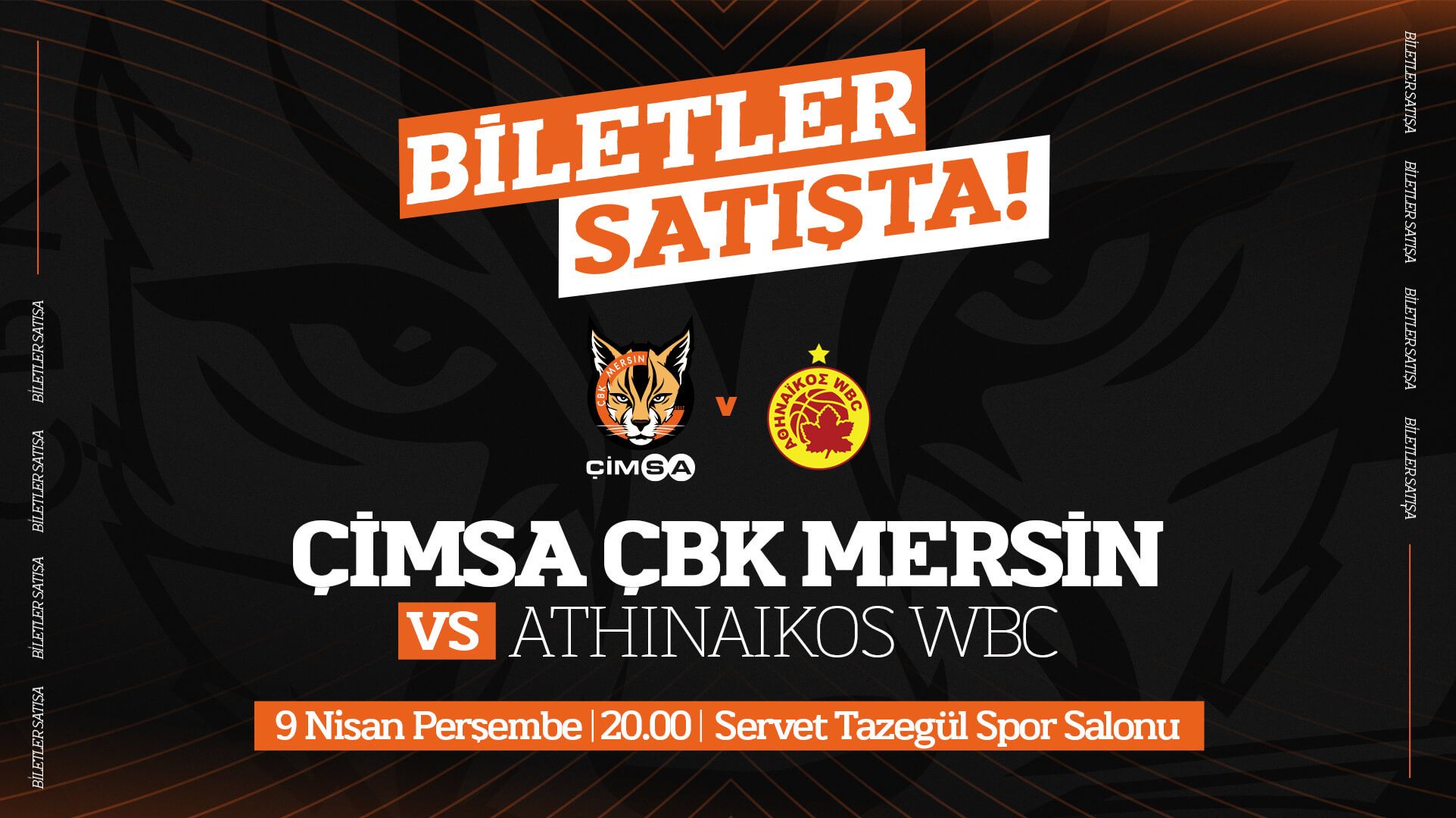 Çimsa ÇBK Mersin - Athinaikos WBC