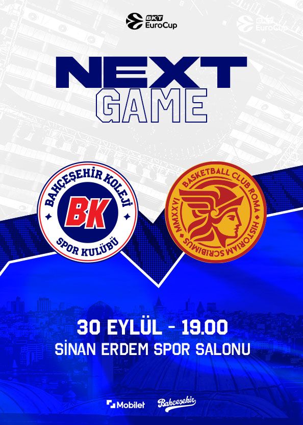 Bahçeşehir Koleji - Roma etkinlik afişi