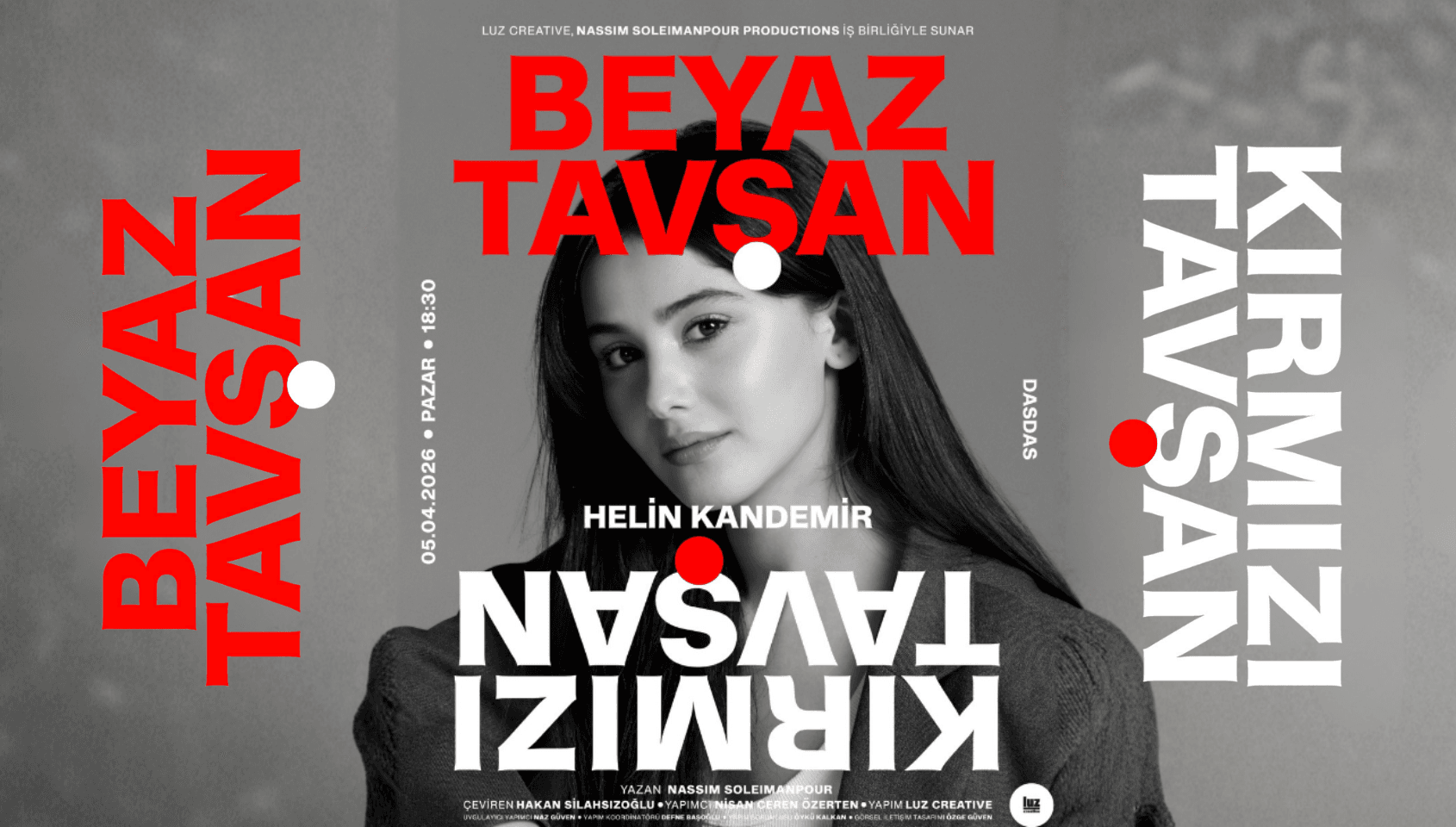 Beyaz Tavşan Kırmızı Tavşan - Helin Kandemir