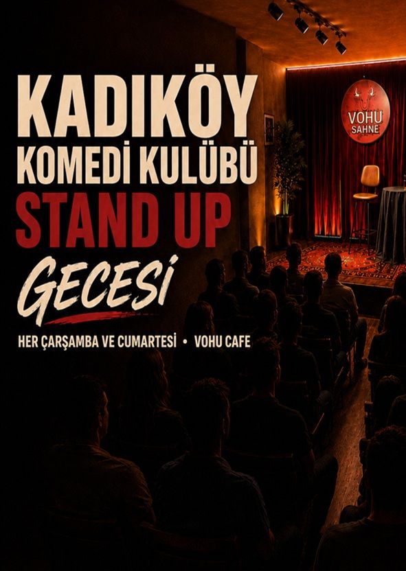 Kadıköy Komedi Kulübü Stand Up Gecesi afişi