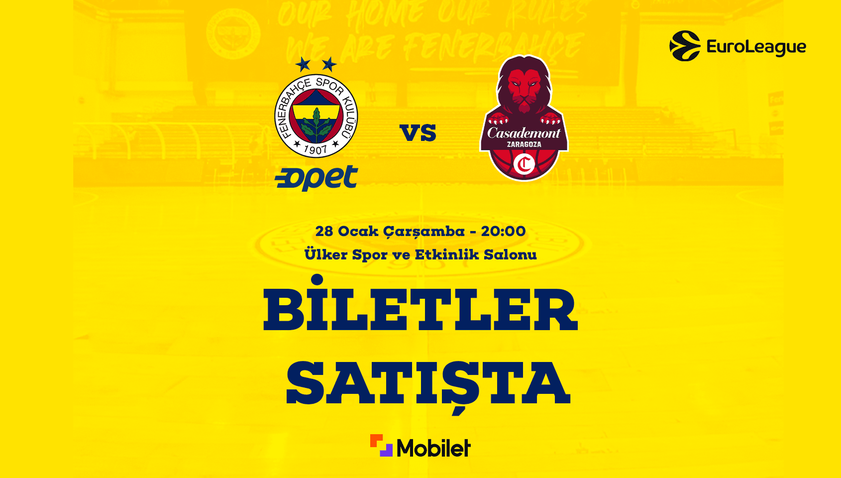 Fenerbahçe Opet - Casademont Zaragoza