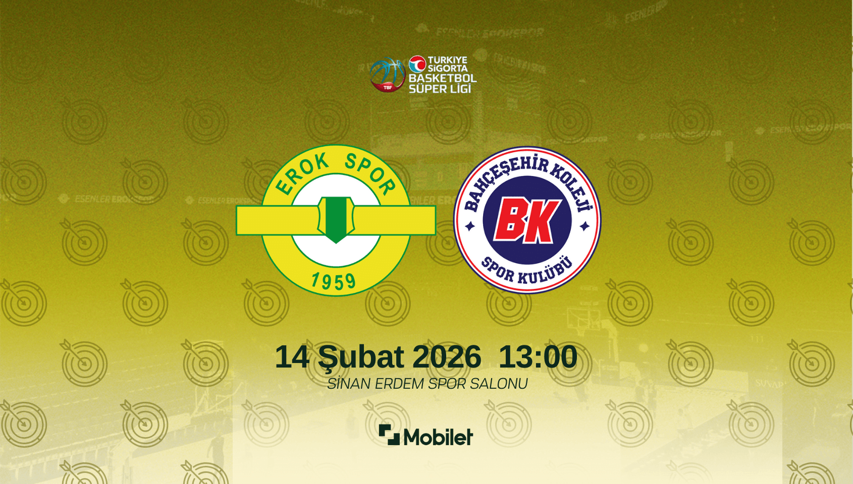 Safiport Erokspor - Bahçeşehir Koleji