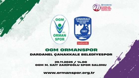 OGM Ormanspor - Çanakkale Belediyespor