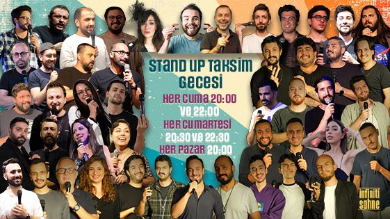 Taksim Stand Up Pazarı - İnfiniti Sahne - İstanbul