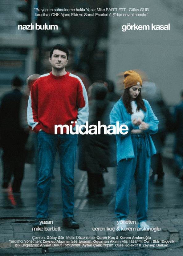 Müdahale etkinlik afişi