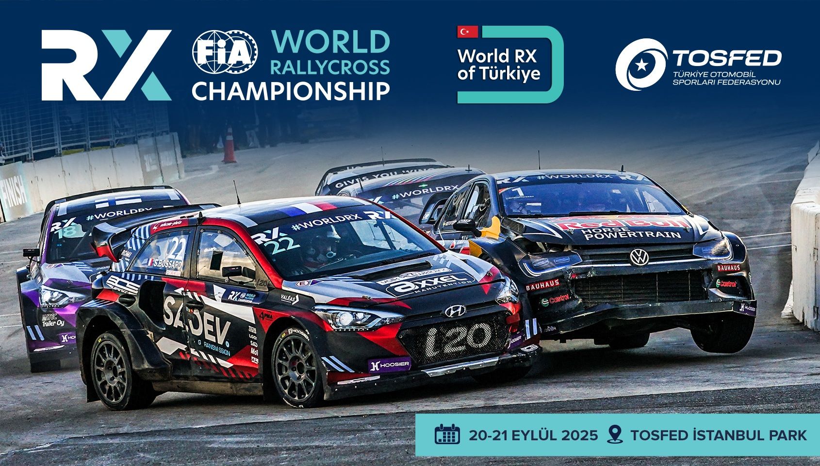 20-21 Eylül 2025 FIA Dünya ve Avrupa Rallikros Şampiyonası - World RX of Türkiye