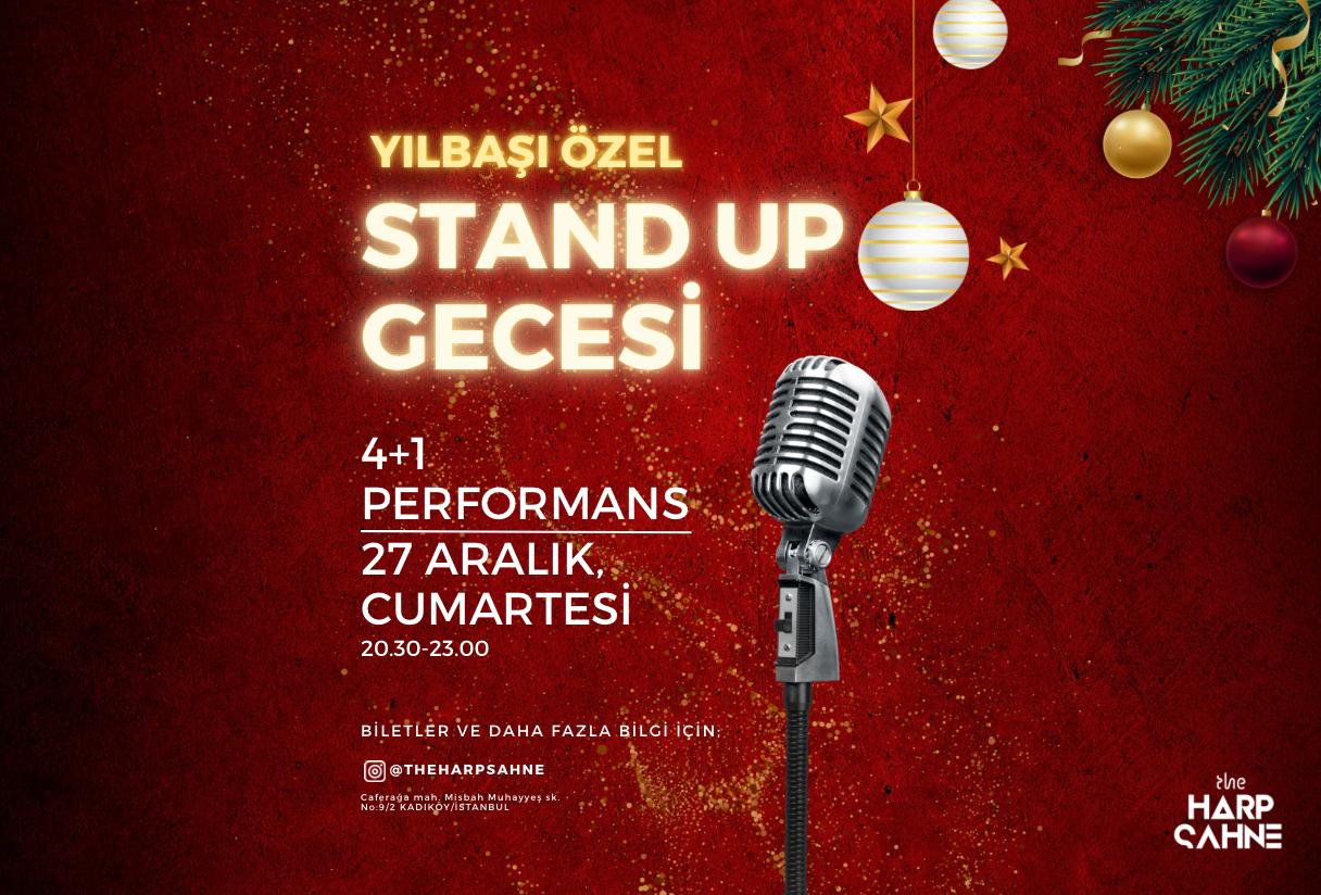 Yılbaşı Özel Stand Up Gecesi Kadıköy