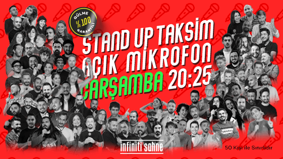 Stand Up Açık Mikrofon Beyoğlu Çarşamba