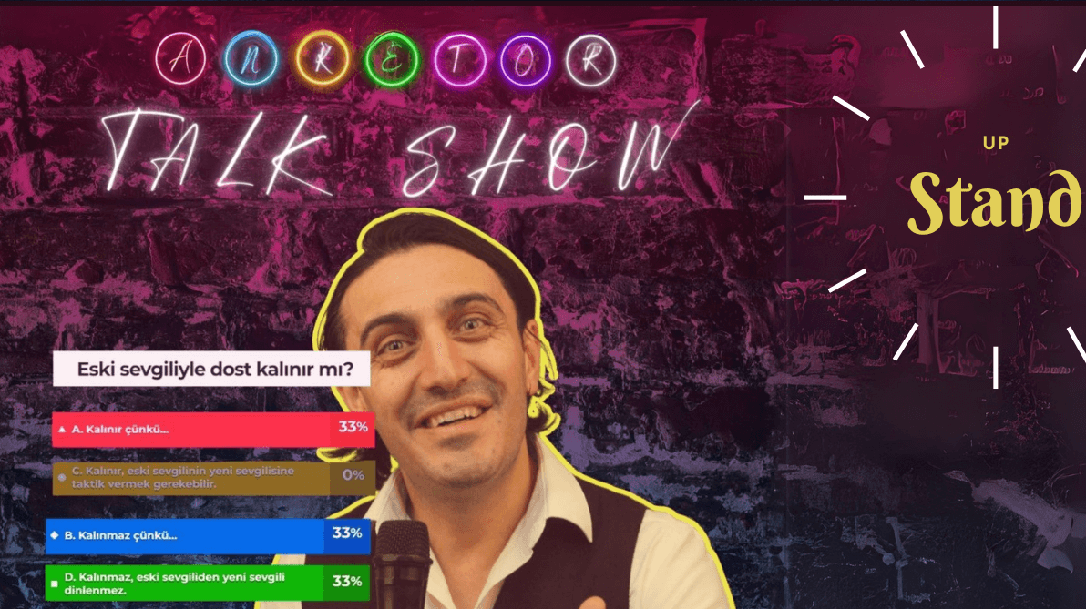 Beyoğlu Taksim Stand Up & Komedi Talk Show Anketör