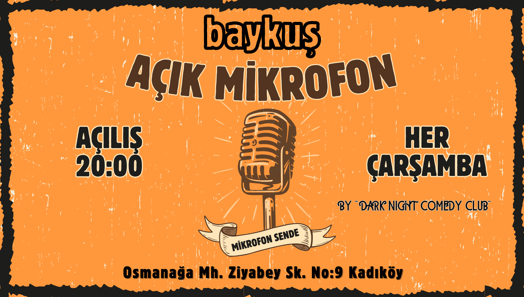 Baykuş Açık Mikrofon - Baykuş Pub Kadıköy - İstanbul