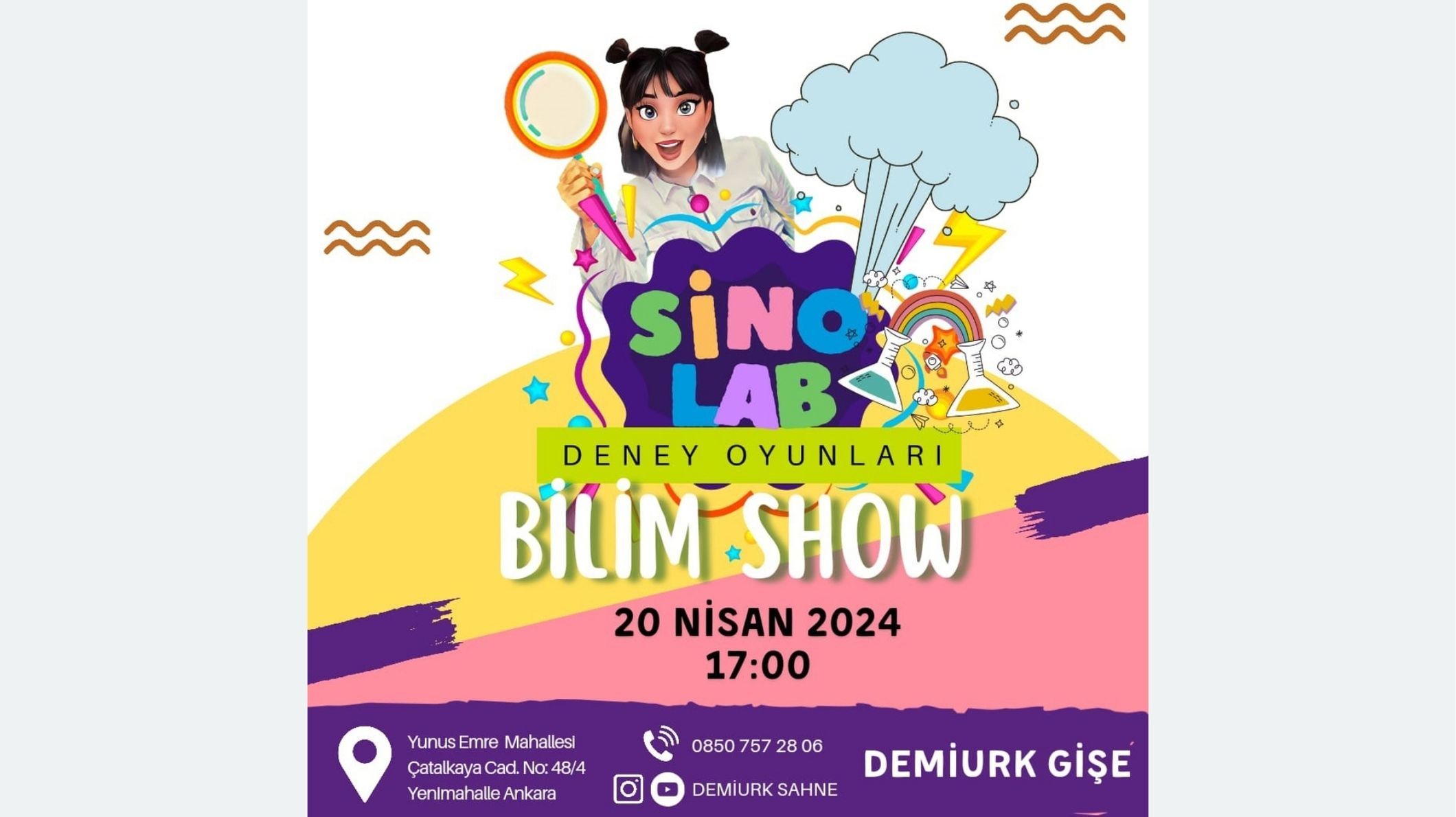 Bilim Show - Demiurk Sahne - Ankara