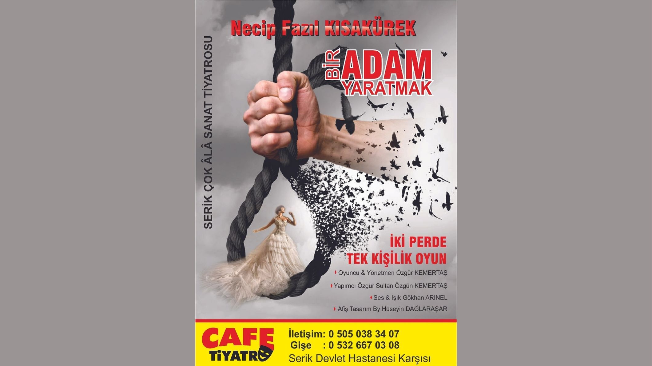 Bir Adam Yaratmak - Cafe Tiyatro - Antalya