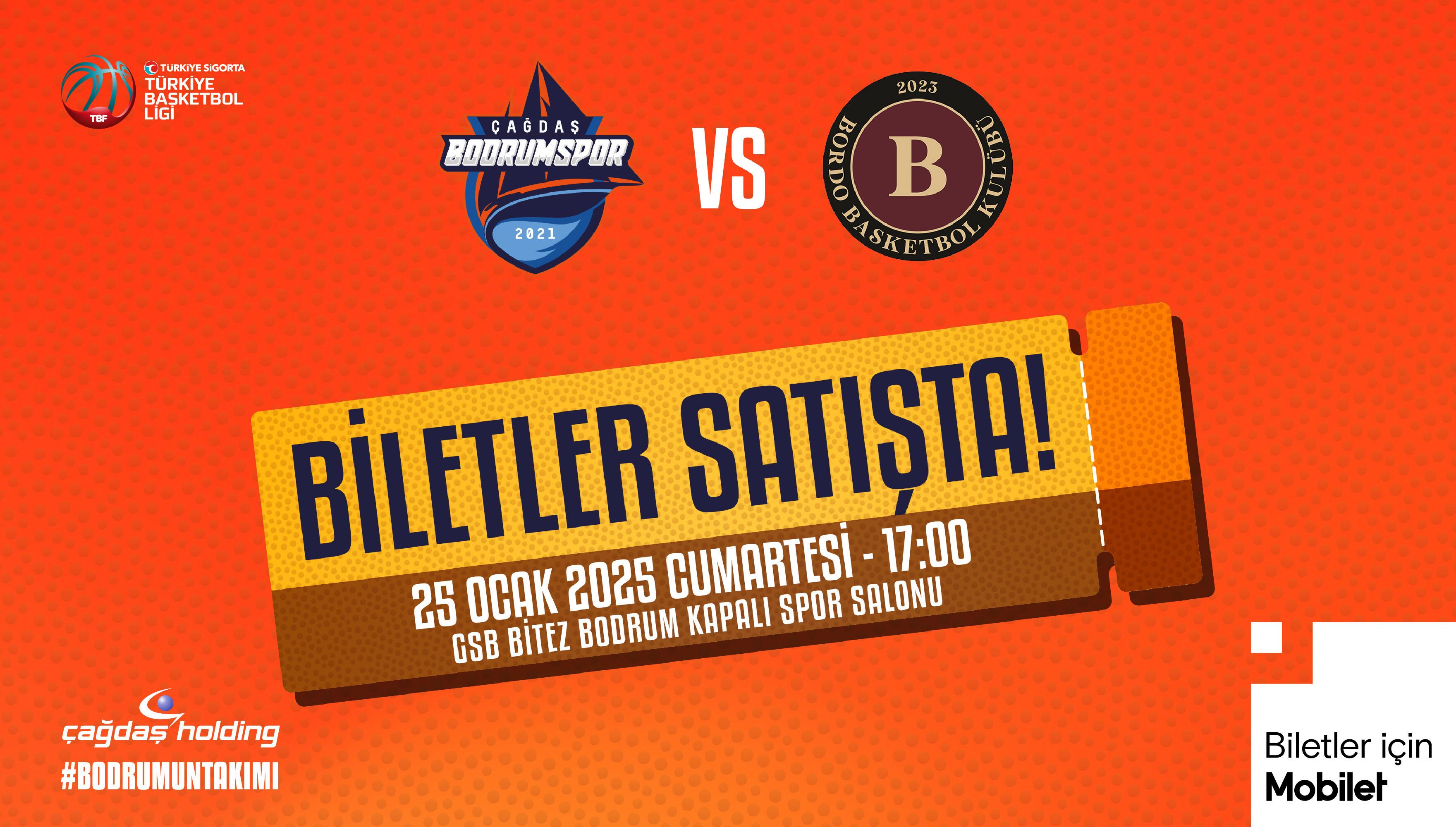 Çağdaş Bodrum Spor - Bandırma Bordo - GSB Bitez Bodrum Spor Salonu - Muğla