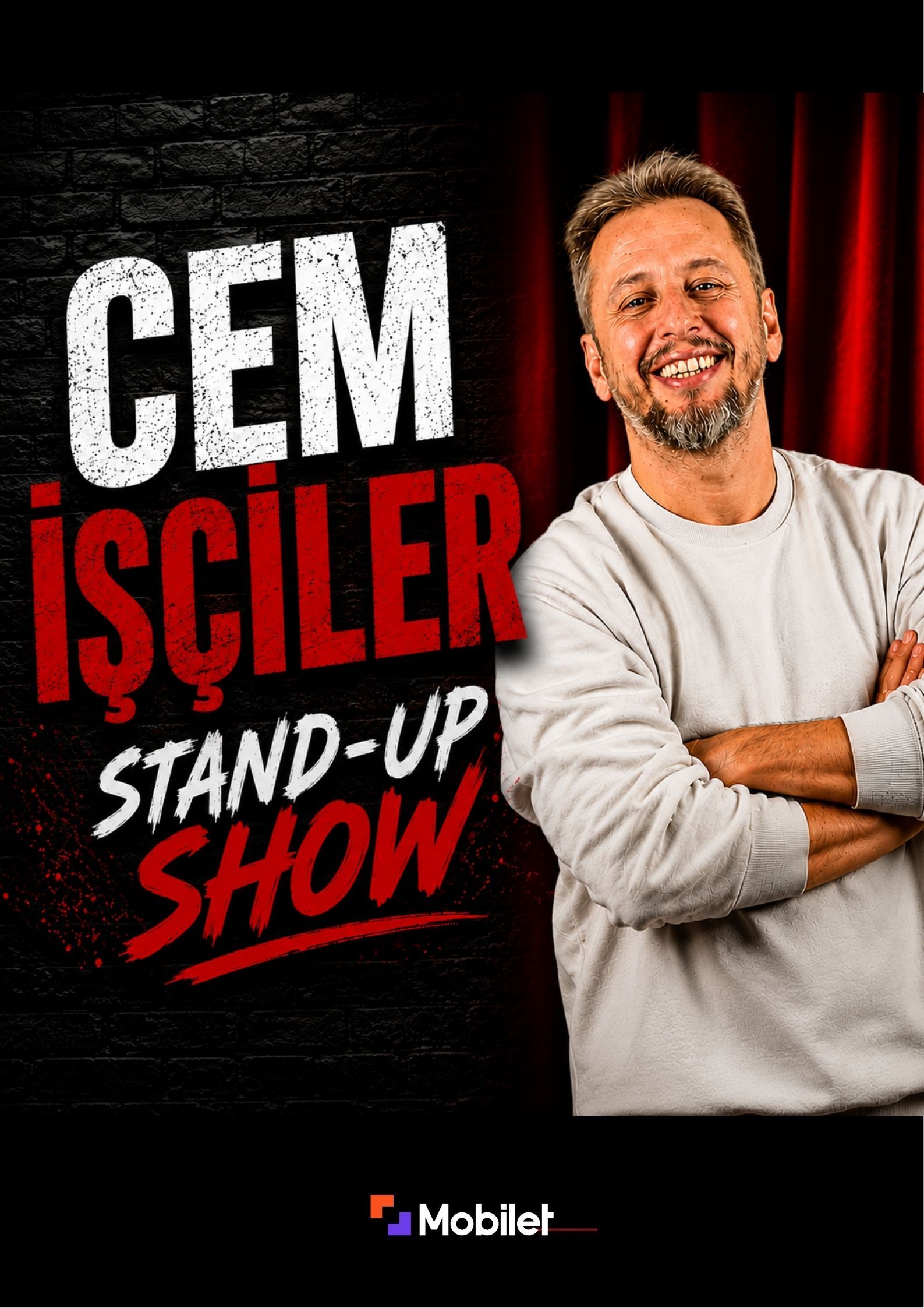 Cem İşçiler Stand Up Gösterisi afişi