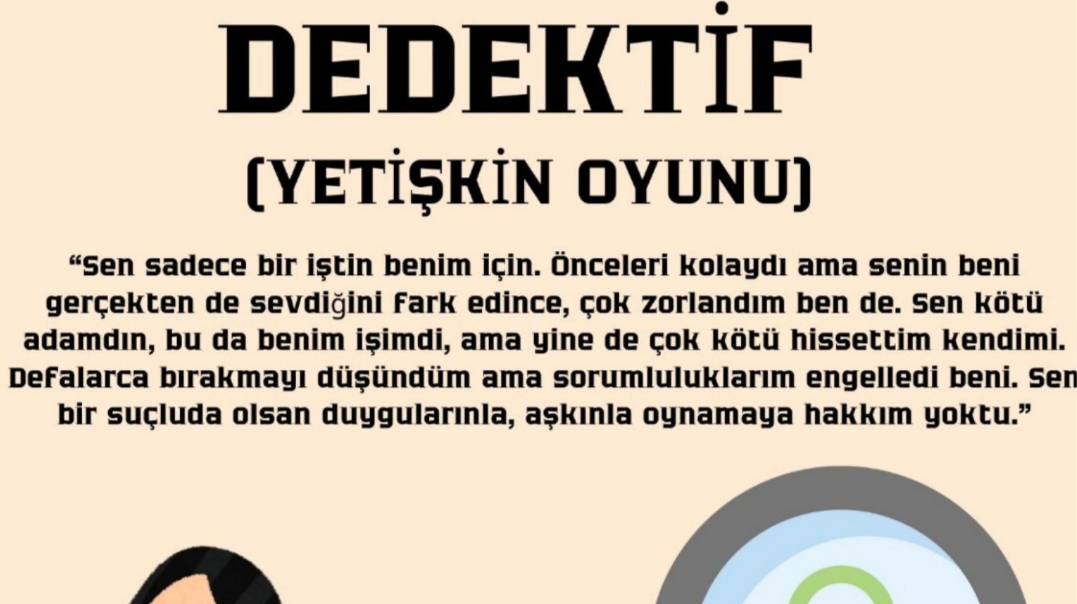 Dedektif - Demiurk Sahne - Ankara