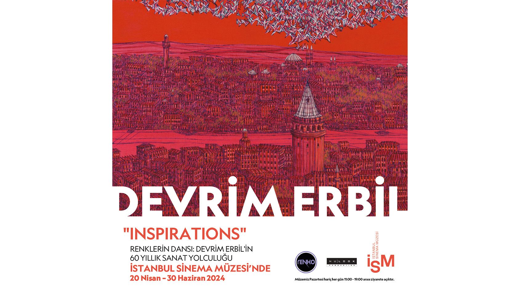 Devrim Erbil ''İnspirations'' - İstanbul Sinema Müzesi - İstanbul