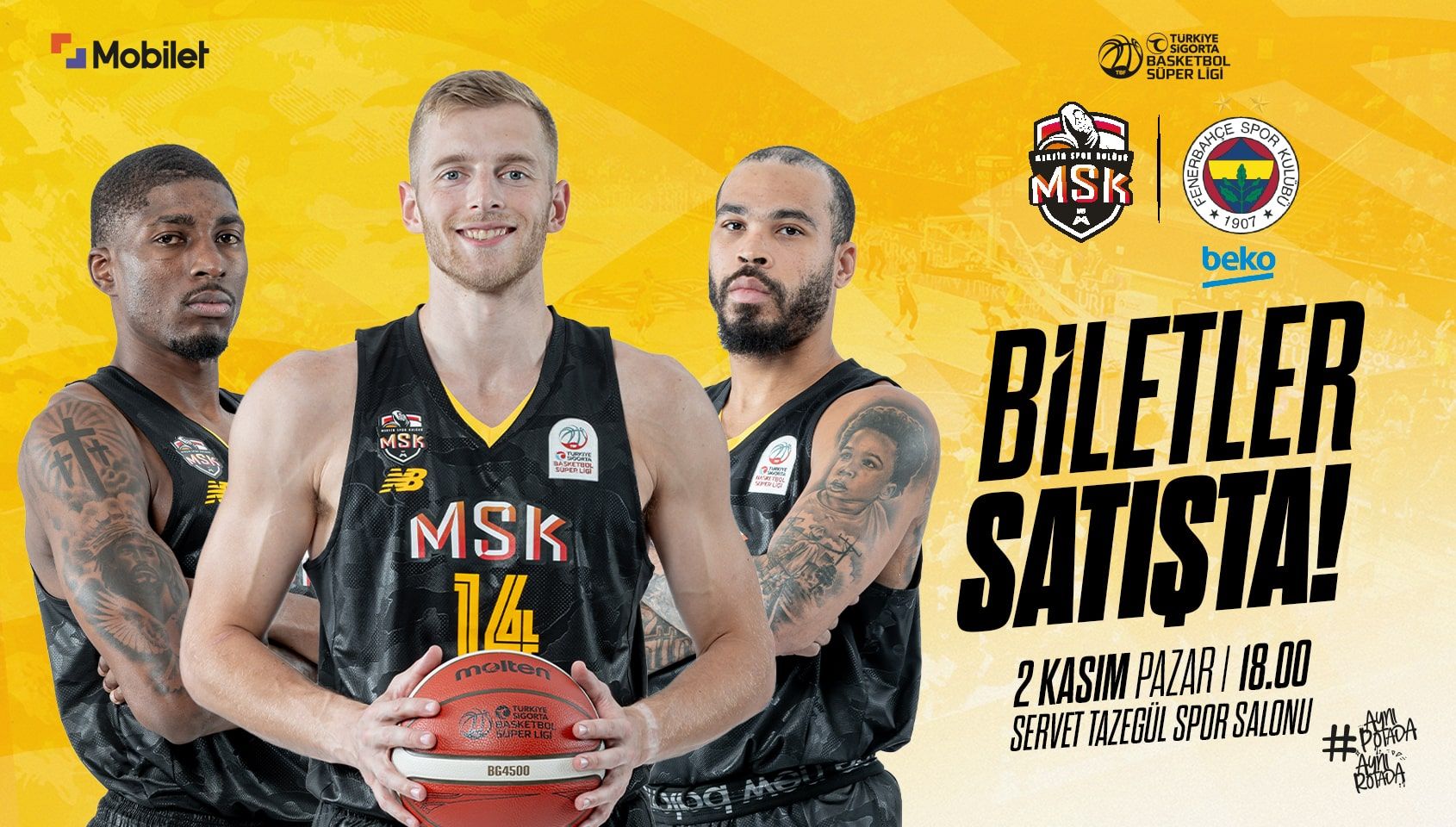 Mersin Spor Kulübü - Fenerbahçe Beko