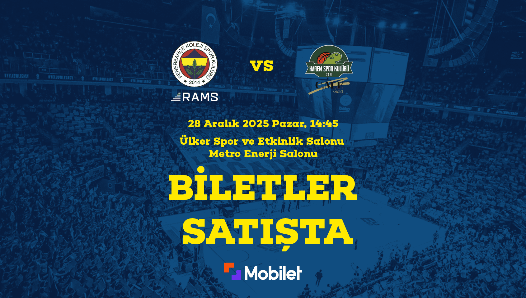 Fenerbahçe Koleji Rams – Cemefe Gold Harem Spor