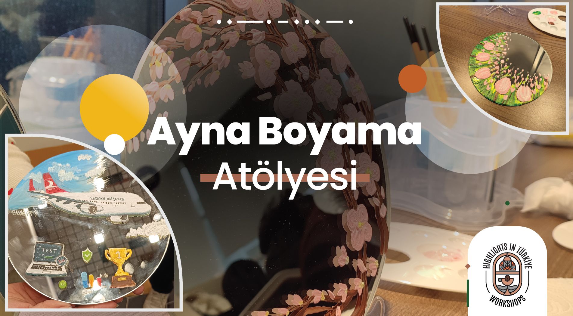 Vitray Cam Boyama Atölyesi-Ocak Etkinlikleri