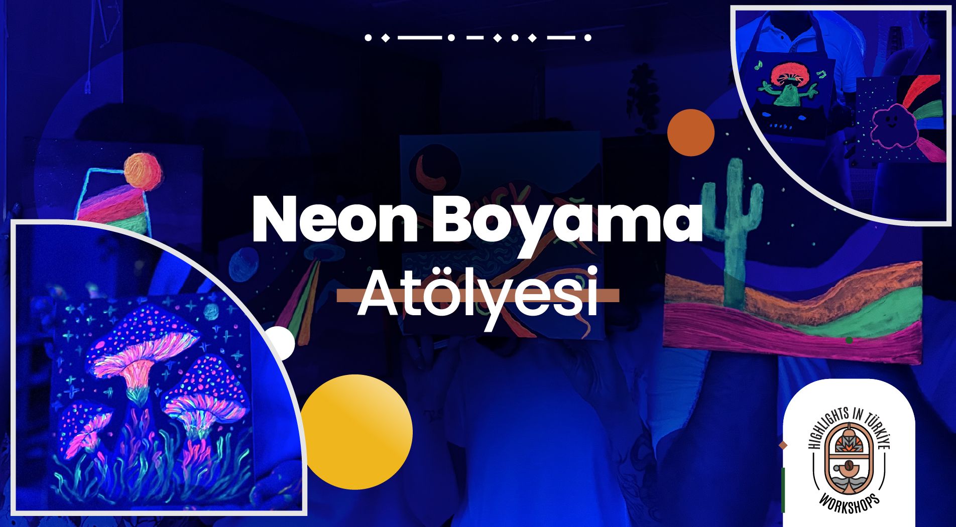 Neon Boyama Atölyesi-Ocak Etkinlikleri