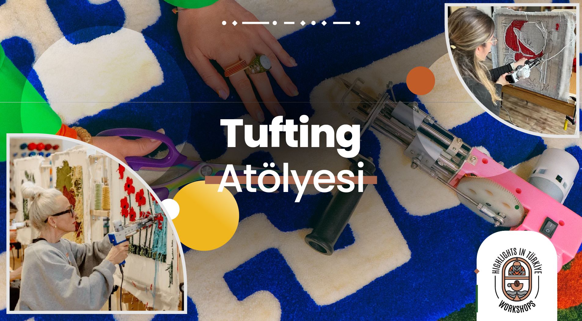 Tufting Atölyesi-Ocak Etkinlikleri