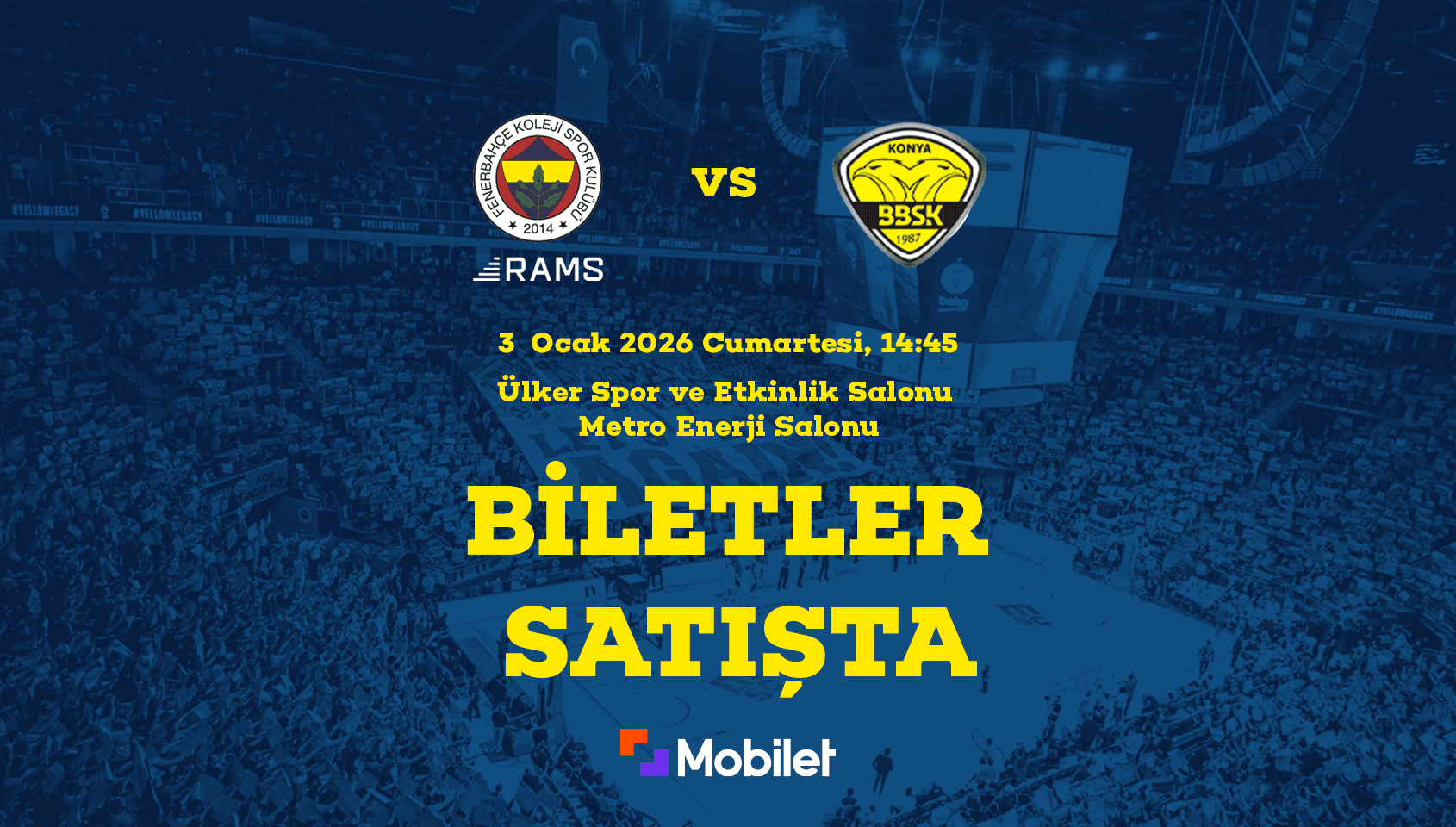 Fenerbahçe Koleji Rams – Konya BB Spor