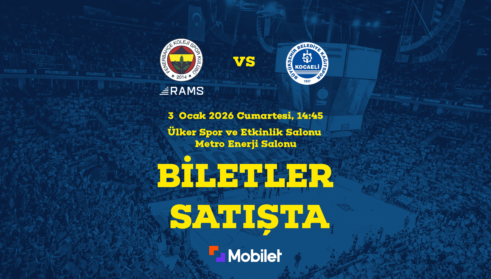 Fenerbahçe Koleji Rams – Konya BB Spor