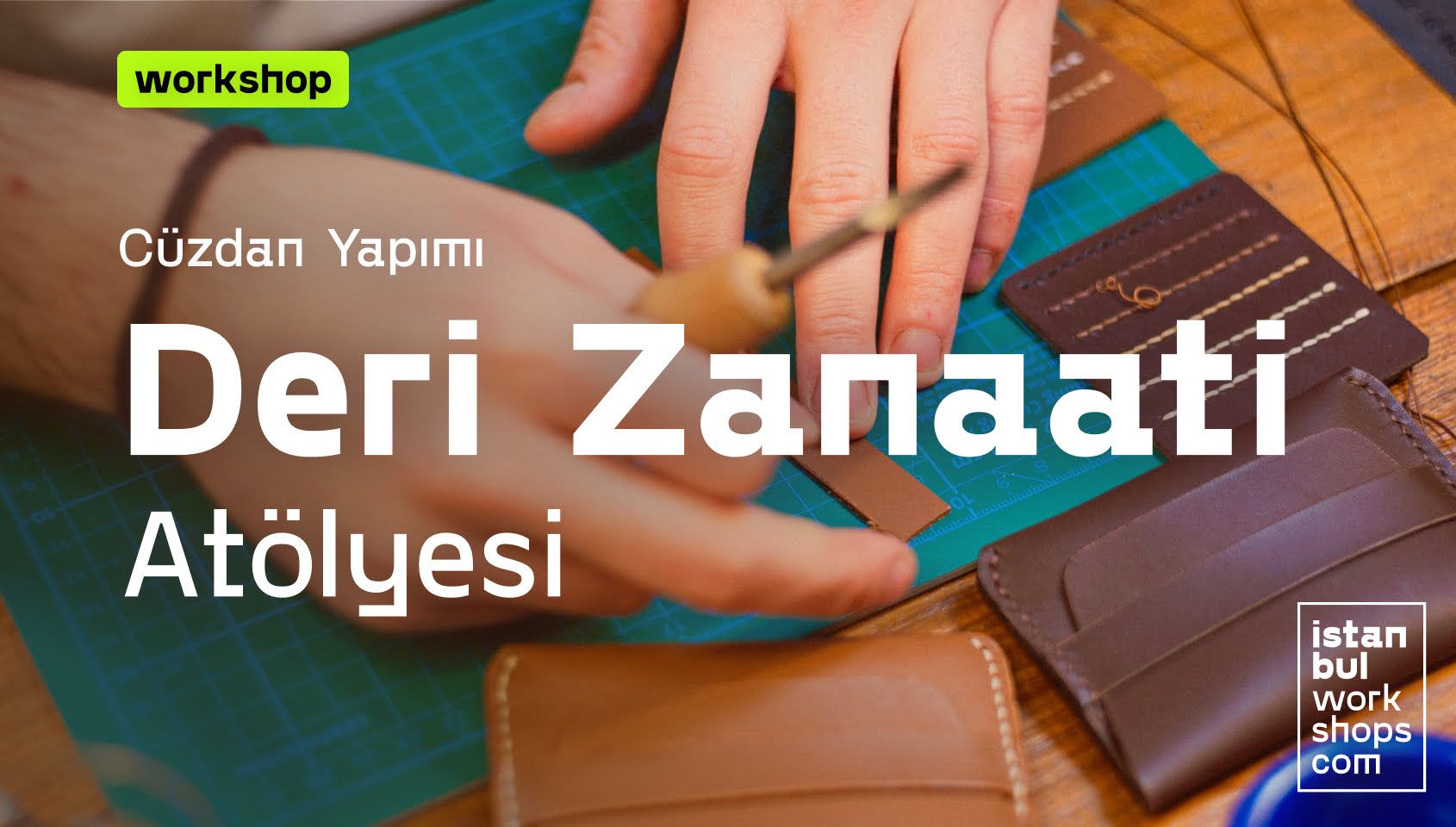 Cüzdan Yapımı Deri İşçiliği Atölyesi