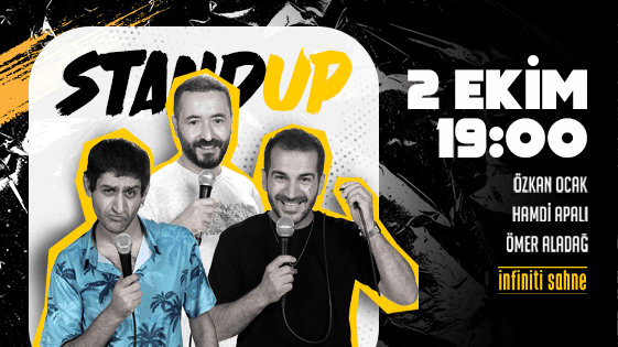 Stand up Bir Saat Özkan Ocak Hamdi Apalı Ömer Aladağ
