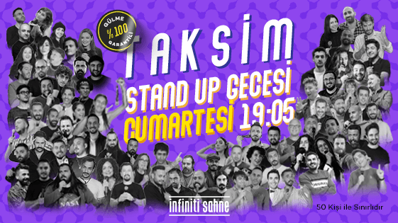 Taksim Stand Up Gecesi Cumartesi