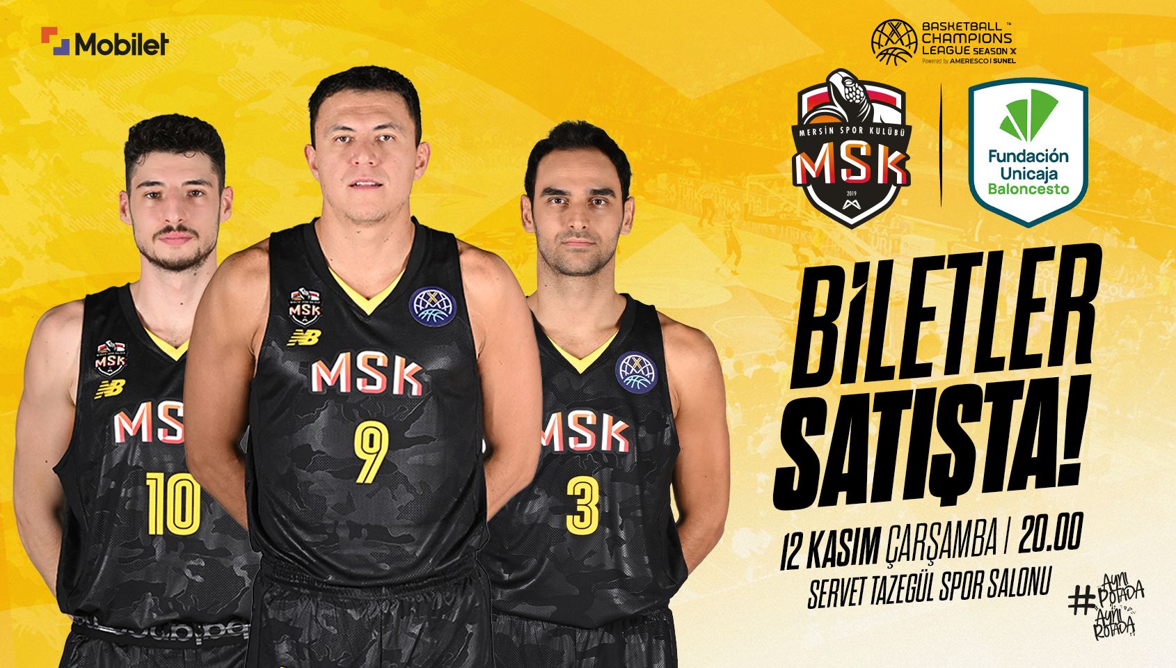 Mersin Spor Kulübü - Unicaja Malaga