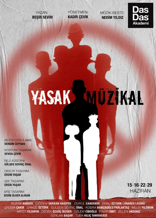 Yasak Müzikal afişi