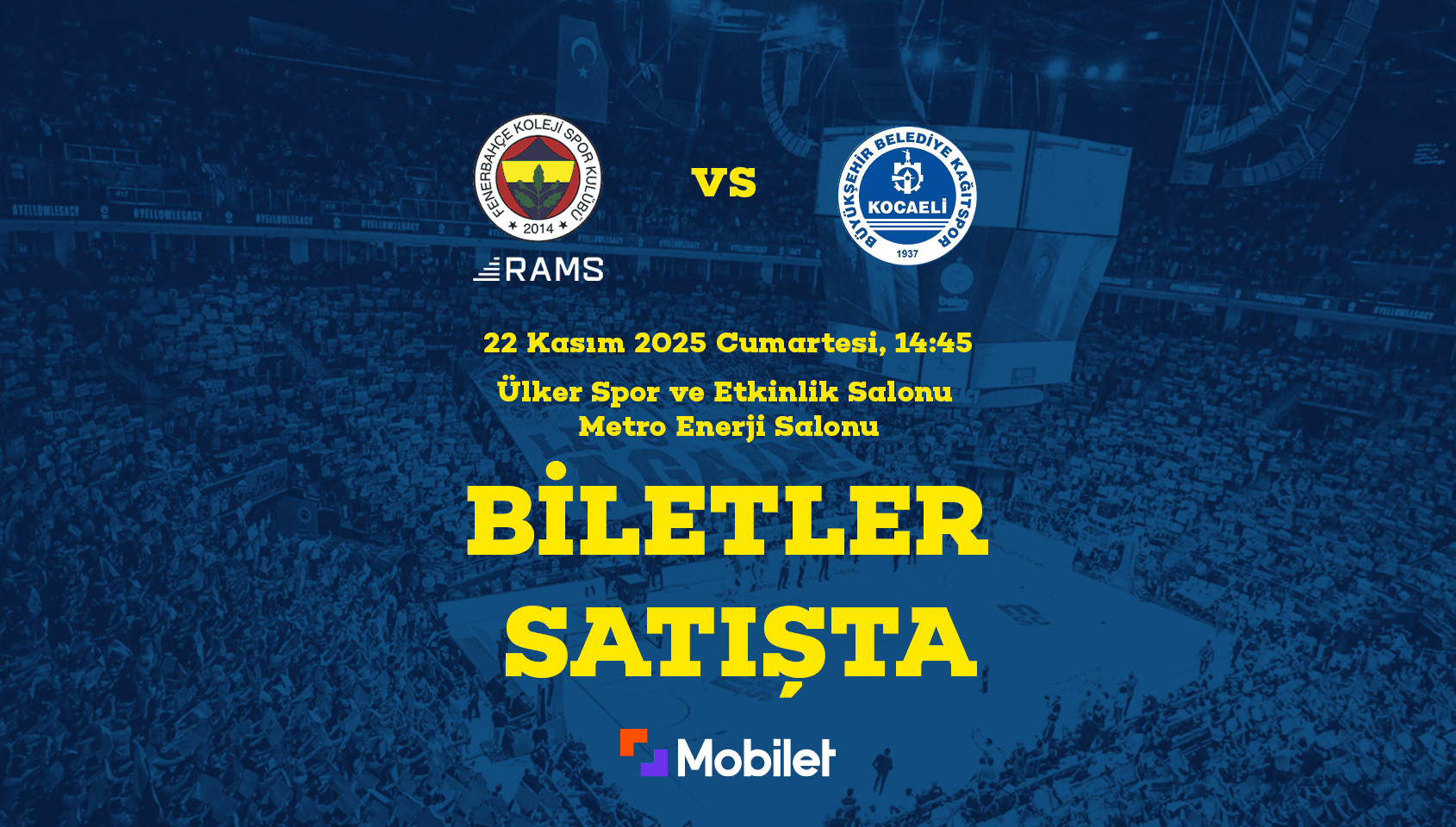 Fenerbahçe Koleji Rams – Kocaeli BŞB Kağıtspor