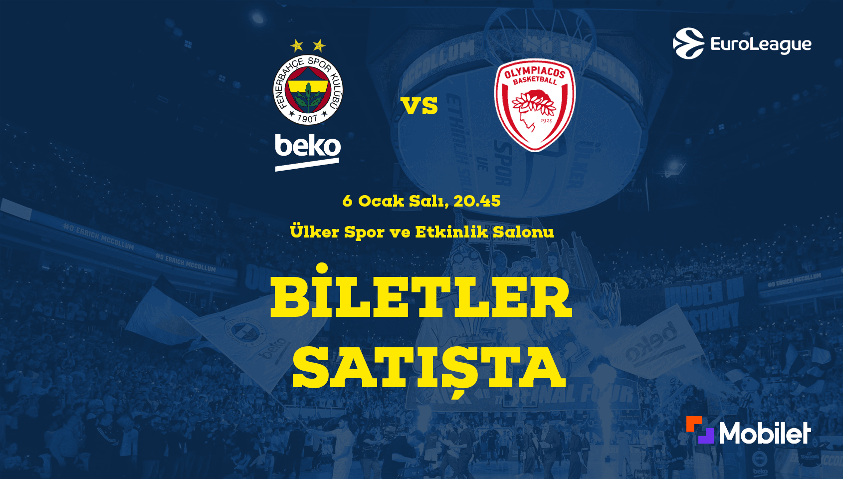 Fenerbahçe Beko - Olympiacos Piraeus